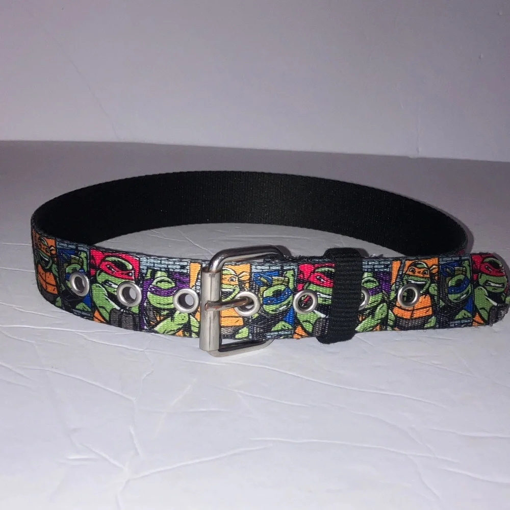 Kids Ninja Turtle Graphic Belt Small Waist 20-25”‎